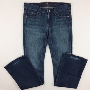 7 For All Mankind Flare Stretch Jeans Size 26